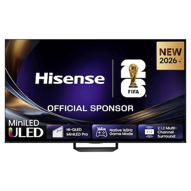 Hisense 85-Inch U7S Pro Mini-LED 4K UHD Smart TV, 85U7S Pro, Black