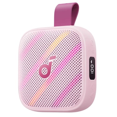 Anker Soundcore Boom Go 3i Portable Bluetooth Speaker, Pink