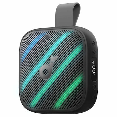 Anker Soundcore Boom Go 3i Portable Bluetooth Speaker, Black