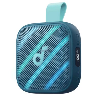 Anker Soundcore Boom Go 3i Portable Bluetooth Speaker, Blue