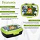 Minecraft Animated Character Printed Single Compartment Lunch Box, Green and Black