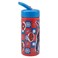 Spiderman Playground Water Bottle with Straw, 410ml