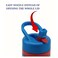 Spiderman Playground Water Bottle with Straw, 410ml