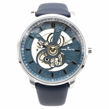 Daniel Powter Men Skeleton Design Analog Quartz Watch 3032