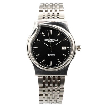 Mount Royale Men Curved Case Analog Quartz Watch 4309