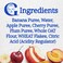 Gerber for Toddler Banana, Cherry, Plum and Oats Fruit Puree, 110g