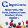 Gerber Pear and Berries with Blueberry and Raspberry Fruit Puree, 80g