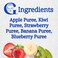 Gerber Kiwi, Strawberry and Banana Fruit Puree, 80g