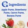 Gerber Strawberry and Banana Fruit Puree, 80g