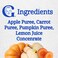 Gerber Apple, Carrot and Pumpkin Fruit and Vegetable Puree, 80g