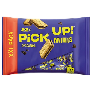 Pick Up Minis Original Chocolate Biscuit Sandwiches, 233g