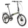Spartan Zipp Folding Bike, 20 Inch, Gray