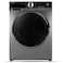 Daewoo Front Load Inverter Washing Machine DW-F0821BK, 8kg, Dark Grey