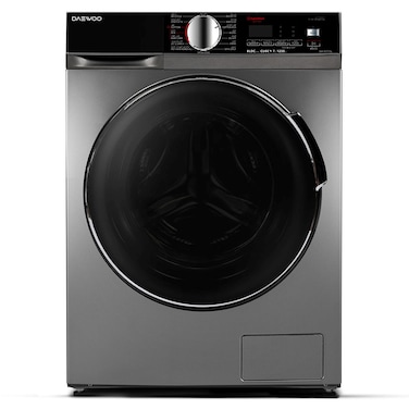 Daewoo 7 kg Front Load Inverter Washing Machine DW-F0771SL, Silver