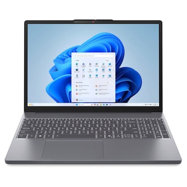 لينوفو لابتوب Lenovo IdeaPad Slim 3، معالج AMD Ryzen 5 150، ذاكرة وصول عشوائي 8 جيجابايت، قرص SSD بسعة 512 جيجابايت، شاشة 15.3 بوصة WUXGA IPS، نظام التشغيل Windows 11 Home، لون رمادي لونا، 83K7012LAX