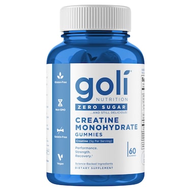 Goli Nutrition Zero Sugar Creatine Monohydrate Gummies, 300g