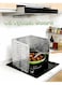 Oil Splash Guard, Aluminum Foil Gas Stove Oil Splatter Screen Board, Cooking Frying Oil-Proof Splash Kitchen Tool, Suitable for kitchen and dining room