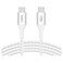 بيلكين كابل  USB-C إلى USB-C مضفر بقدرة 240 واط لتوصيل الطاقة، أبيض