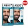 Just For Men Moustache & Beard Dye M55 Real Black, Men’s Facial Hair Colour for Grey Coverage, Pack of 2
