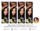 Bigen Speedy Conditioning Hair Color No. 20 Brownish Black,  No Ammonia, 10-Minute Coverage,  (Pack of 4)