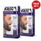 Just For Men Touch of Gray Mustache &amp; Beard Colour B-25/35 Light &amp; Medium Brown with Application Brush, Pack of 2