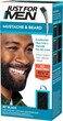 Just For Men Mustache & Beard Dye M-60 Jet Black with Application Brush, Biotin, Aloe and Coconut Oil, Pack of 2