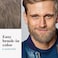 Just For Men Mustache & Beard Dye M-25 Light Brown with Application Brush, Biotin, Aloe and Coconut Oil, Pack of 3