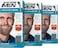 Just For Men Mustache & Beard Dye M-25 Light Brown with Application Brush, Biotin, Aloe and Coconut Oil, Pack of 3