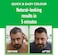 Just For Men Hair Colouring Kit H-55 Real Black, Men’s Grey Hair Colour