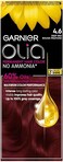 Garnier Olia Permanent Hair Dye 4.6 Deep Red, No Ammonia, 60% Oils, Long-Lasting Colour, Up to 100% Grey Coverage
