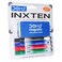 DOMS Inxten White Board Marker Set with Chisel Tip and Magnetic Eraser