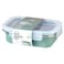 LocknLock Color Stainless Steel Container, Green, 600ml