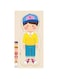 Wooden My Body Puzzle for Toddlers &amp; Kids, Girls Montessori Anatomy Puzzle Kid Play Set,Anatomy for Kids,Preschool Game Learning Human Body Skeleton Toys for Kids Ages 3-7 (Boy)
