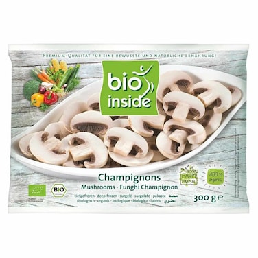 Bio Inside Organic Frozen Mushrooms, 300g