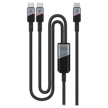 Cellairis Premium Nylon 2-in-1 USB-C PD 100W