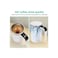 Smart Electric Stirrer Cup, IPX7 Waterproof, 304 Steel, Double-Click Mix, White &ndash; Sleek &amp; Durable