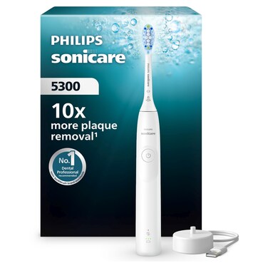 Philips Sonicare 5300 Rechargeable Electric Toothbrush with Pressure Sensor and 2 Intensities