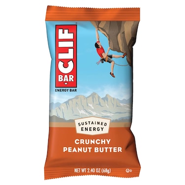 CLIF Bar Crunchy Peanut Butter Energy Bar, 68g
