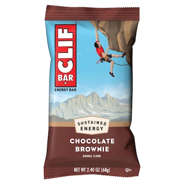 CLIF Bar Chocolate Brownie Energy Bar, 68g