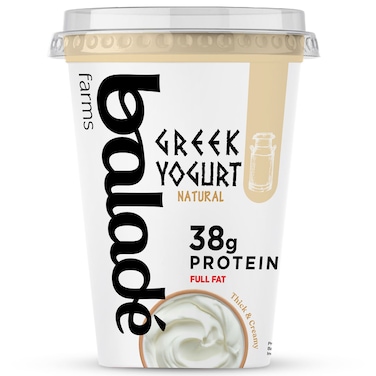 Balade Farms Natural Full Fat Greek Yogurt, 450g