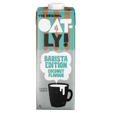Oatly Barista Edition Oat Drink Coconut Flavour, 1L