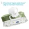 Chicco Biodegradable Baby Wipes with Flip Cover 0m+, 60 Wipes