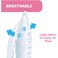 Chicco Antibacterial Breast Pads Soft and Breathable, White, 30 Pads