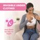 Chicco Antibacterial Breast Pads Soft and Breathable, White, 30 Pads