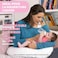 Chicco NaturalFeeling Glass Feeding Bottle Slow Flow 0m+ Silicone, Neutral, 150ml