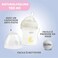 Chicco NaturalFeeling Glass Feeding Bottle Slow Flow 0m+ Silicone, Neutral, 150ml