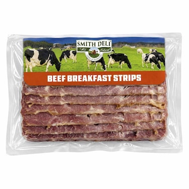 Smith Deli Beef Breakfast Strips, 150g
