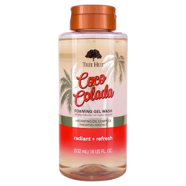 Tree Hut Coco Colada Foaming Gel Wash with Pineapple and Coconut, 532ml