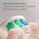 Philips Sonicare InterCare Electric Toothbrush Replacement Brush Heads, White, Pack of 2