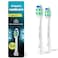 Philips Sonicare InterCare Electric Toothbrush Replacement Brush Heads, White, Pack of 2